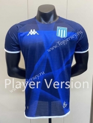 Player Version 2023-2024 Racing Club de Avellaneda Away Blue Thailand Soccer Jersey AAA-5698