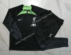 2023-2024 Liverpool Black Thailand Soccer Jacket Uniform-815