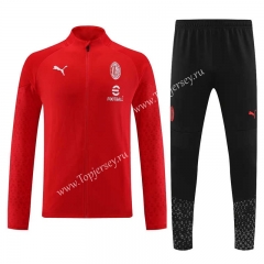 2023-2024 AC Milan Red Thailand Soccer Jacket Uniform-4627