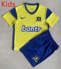 2023-2024 Richmond 2nd Away Yellow Youth/Kids Soccer Uniform-AY