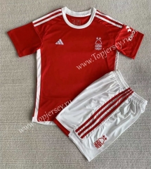 2023-2024 Nottingham Forest Home Red Soccer Uniform -AY