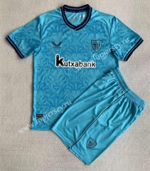 2023-2024 Athletic Bilbao Away Blue Soccer Unifrom-AY