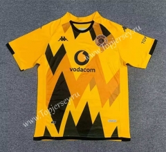 2023-2024 Kaizer Chiefs Home Yellow Thailand Soccer Jersey AAA-512