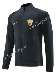 2023-2024 Pumas UNAM Royal Blue Thailand Soccer Jacket-LH