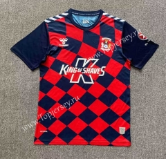 2023-2024 Coventry City Away Red&Blue Thailand Soccer Jersey AAA-512