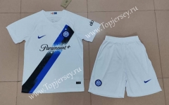 2023-2024 Inter Milan Away White Soccer Uniform-718