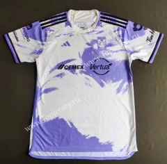 Special Version 2023-2024 Tigres UANL White&Purple Thailand Soccer Jersey AAA-912
