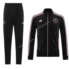 2023-2024 Inter Miami CF Black Thailand Soccer Jacket Uniform-LH