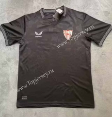 2023-2024 Sevilla Goalkeeper Black Thailand Soccer Jersey AAA-2282