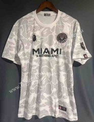 2023-2024 Inter Miami CF Gray&White Thailand Training Soccer Jersey AAA