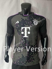Player Version 2023-2024 Bayern München Away Black Thailand Soccer Jersey AAA-4691