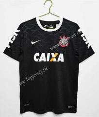 Retro Version 2008 Corinthians Away Black Thailand Soccer Jersey AAA-C1046