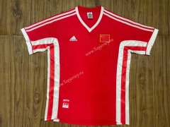 Retro Version 98 China PR Red Thailand Soccer Jersey AAA-6157