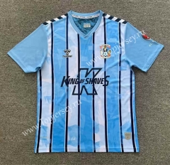 2023-2024 Coventry City Home Blue&White Thailand Soccer Jersey AAA-512