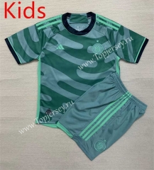 2023-2024 Celtic 2nd Away Green Kids/Youth Soccer Unifrom-AY