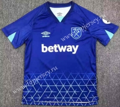2023-2024 West Ham United 2nd Away Blue Thailand Soccer Jersey AAA-417