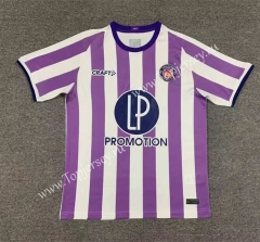 2023-2024 Toulouse FC Home White&Purple Thailand Soccer Jersey AAA-512