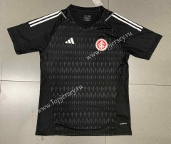 2023-2024 Brazil SC Internacional Goalkeeper Black Thailand Soccer Jersey AAA-GB