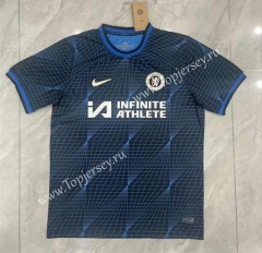 With Sponsor Version 2023-2024 Chelsea Away Royal Blue Thailand Soccer Jersey AAA-1475