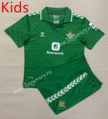 2023-2024 Real Betis Away Green Kid/Youth Soccer Unifrom-AY