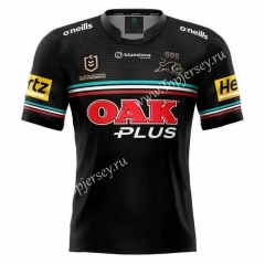 2023 Champions Version Panthers Black Thailand Rugby Jersey