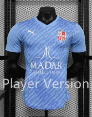 Player Version 2023-2024 CR Belouizdad Blue Thailand Soccer Jersey AAA-888