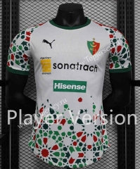 Player Version 2023-2024 MC Alger White Thailand Soccer Jersey AAA-888