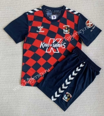 2023-2024 Coventry City Away Red&Blue Soccer Uniform-AY