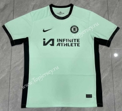 With Sponsor Version 2023-2024 Chelsea 2nd Away Green Thailand Soccer Jersey AAA-1475