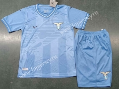 2023-2024 Lazio Home Blue Soccer Uniform-AY
