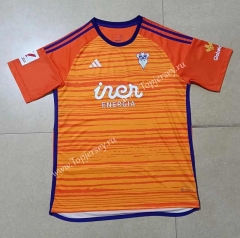 2023-2024 Albacete Balompié 2nd Away Orange Thailand Soccer Jersey AAA-7T