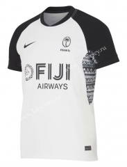 2023-2024 Fiji Sevens Home White Rugby Shirt