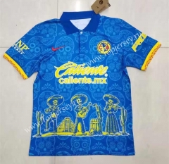 2023-2024 Special  Version Club America Blue Thailand Soccer Jersey AAA-912