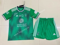 2023-2024 Al Ahli Saudi Home Green Soccer Uniform-5925