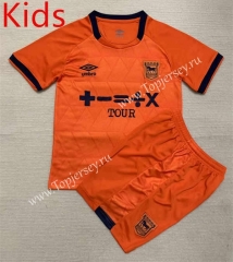 2023-2024 Ipswich Town Away Orange Kids/Youth Soccer Uniform-AY