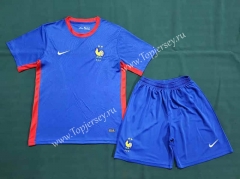 2024-2025 France Home Blue Soccer Uniform-6748