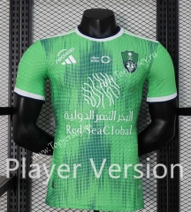Player Version 2023-2024 Al Ahli Saudi Green Thailand Soccer Jersey AAA-888