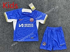 2023-2024 Chelsea Home Blue Kid/Youth Soccer Uniform-GB