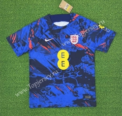 2023-2024 England Blue Thailand Soccer Jersey AAA-403