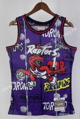 Retro Version 98-99 Toronto Raptors Purple #1 NBA Jersey-311