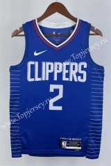 2023 Los Angeles Clippers Away Blue #2 NBA Jersey-311