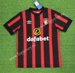 （S-4XL）2023-2024 AFC Bournemouth Home Red&Black Thailand Soccer Jersey AAA-403