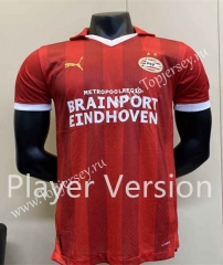 Player Version 2023-2024 PSV Eindhoven Home Red Thailand Soccer Jersey AAA-5698