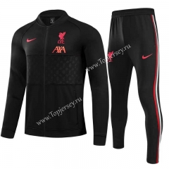 2023-2024 Liverpool Black Thailand Soccer Jacket Uniform-GDP