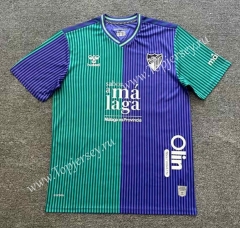 2023-2024 Málaga CF Away Green&Purple Thailand Soccer Jersey AAA-512