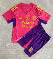 2023-2024 Tigres UANL Goalkeeper Pink Soccer Uniform-AY