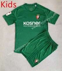 2023-2024 CA Osasuna 2nd Away Green Kids/Youth Soccer Uniform-AY