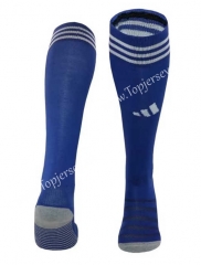 2023-2024 Leicester City Home Blue Thailand Soccer Socks