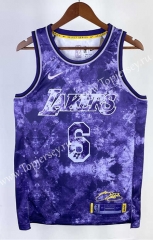 2024 Honor Edition Los Angeles Lakers Purple #6 NBA Jersey-311