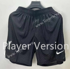 Player Version 2023-2024 Liverpool Away Black Thailand Soccer Shorts-SJ